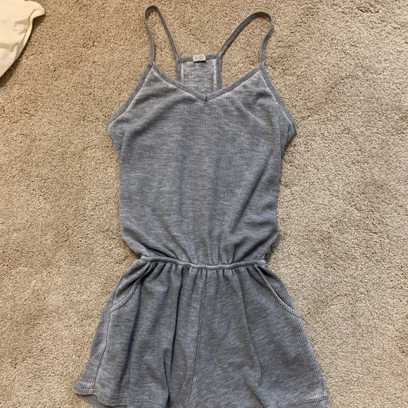 Grey Romper - Picture 2 of 2